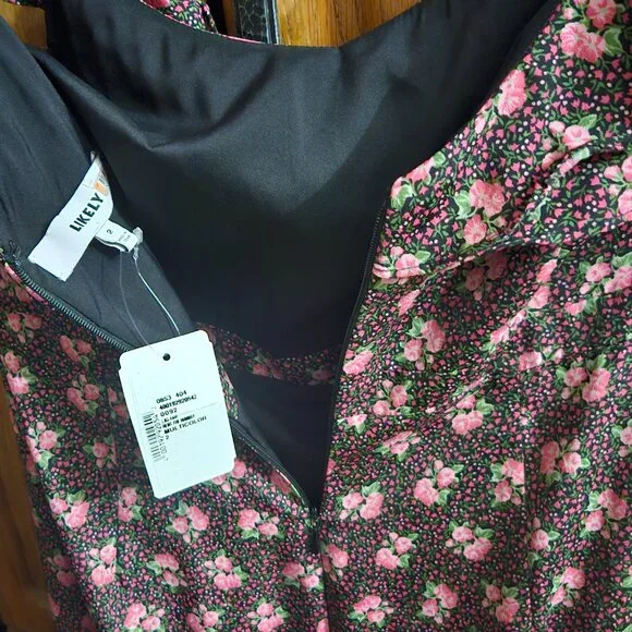 LIKELY Floral Tiered Midi Dress - Picture 3 of 5